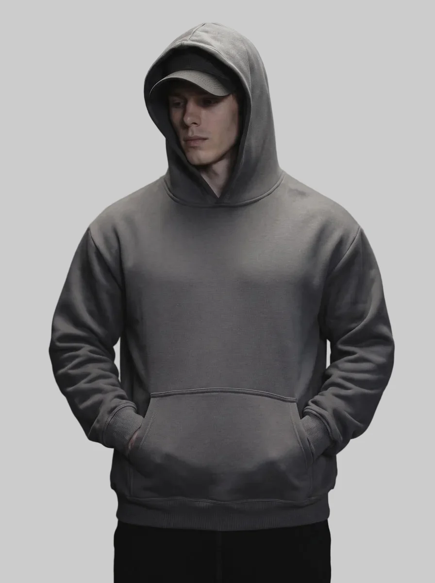 Men's Fleece Hooded Sweatshirt - Imagen 5