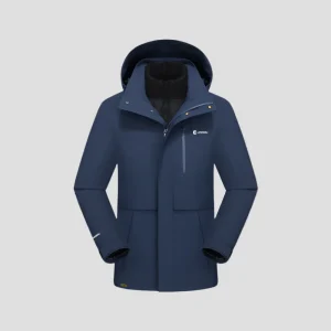 3 in 1 Goose Down Hooded Jacket