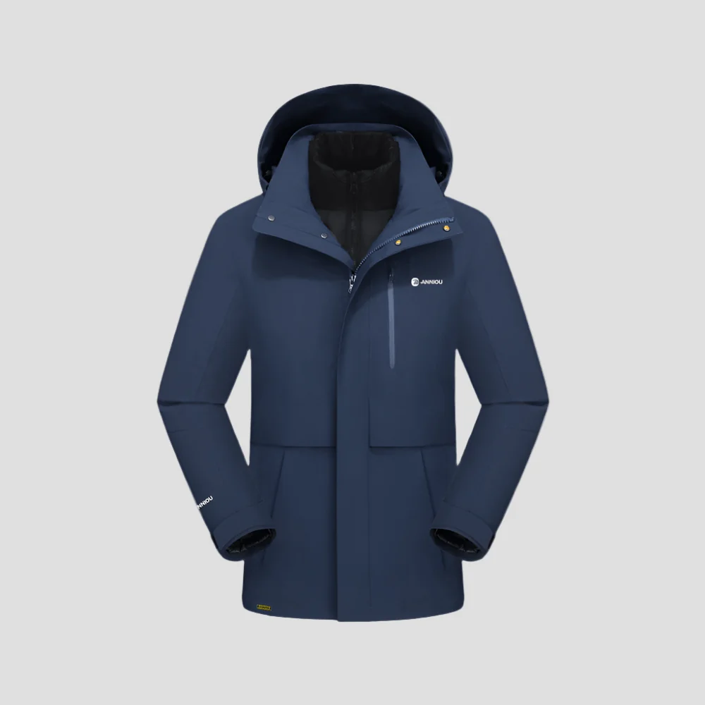 3 in 1 Goose Down Hooded Jacket