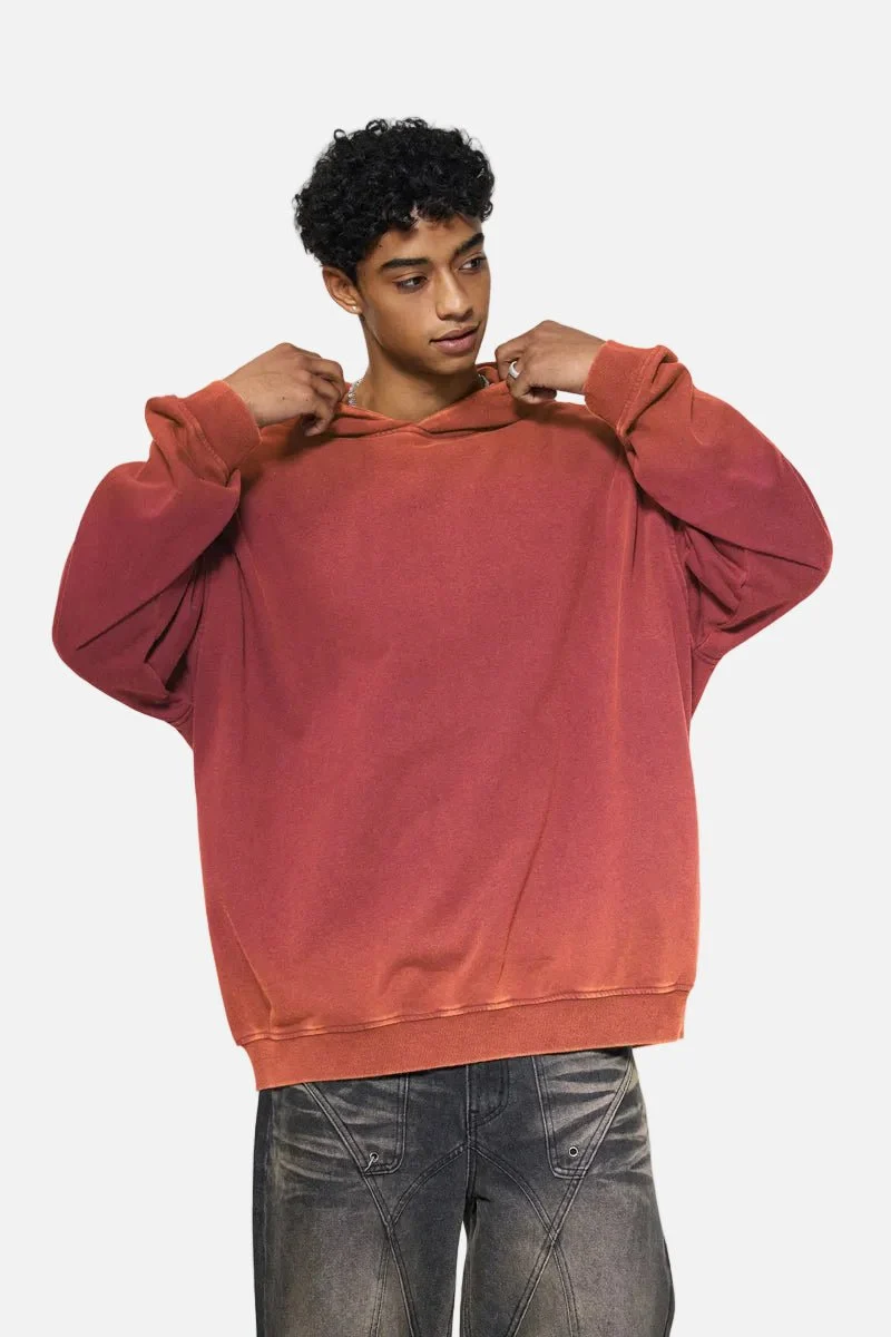Vintage Washed Gradient Hoodie - Imagen 3