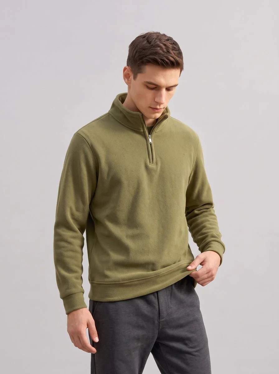 Men's Fleece Pullover Sweatshirt - Imagen 3