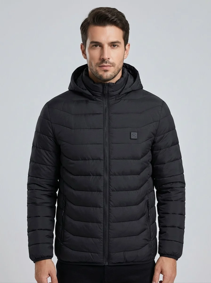 Men's Heated Padded Jacket - Imagen 3