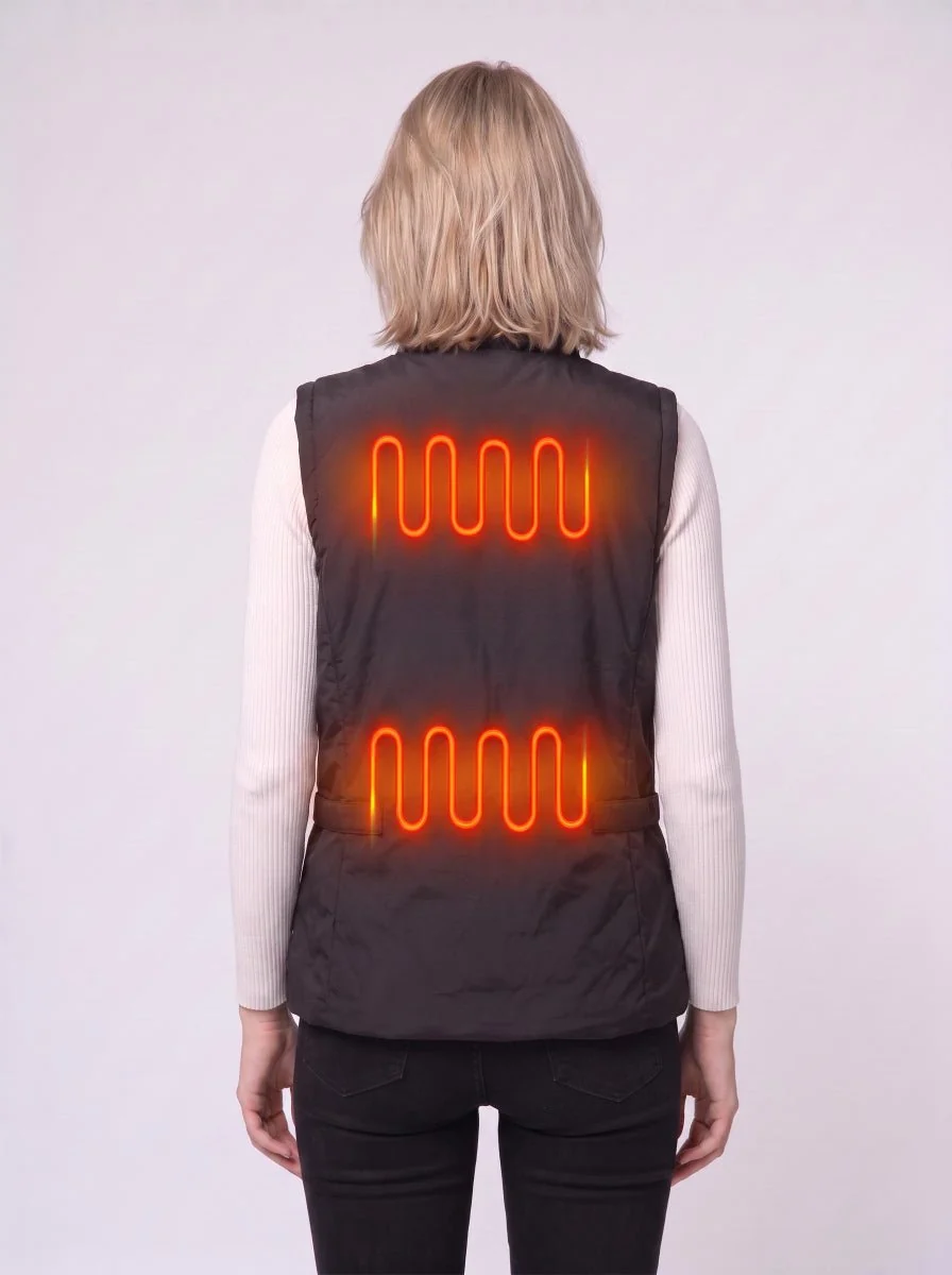 Women's Single Button Heated Gilet - Imagen 6