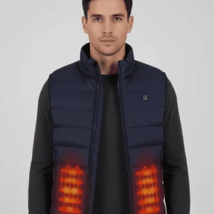 3 Heat Zone Navy Heated Vest