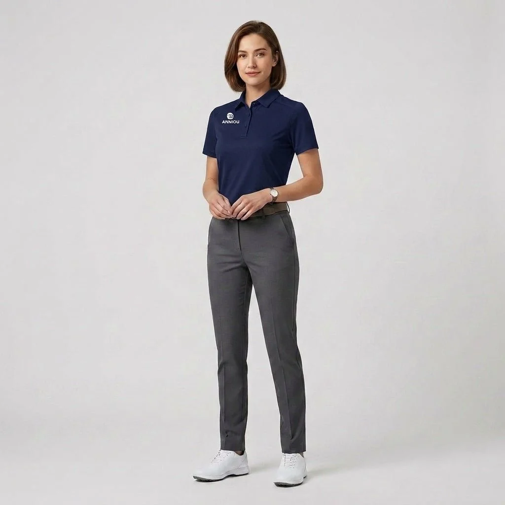 Women UV Golf Polo Shirt - Imagen 5
