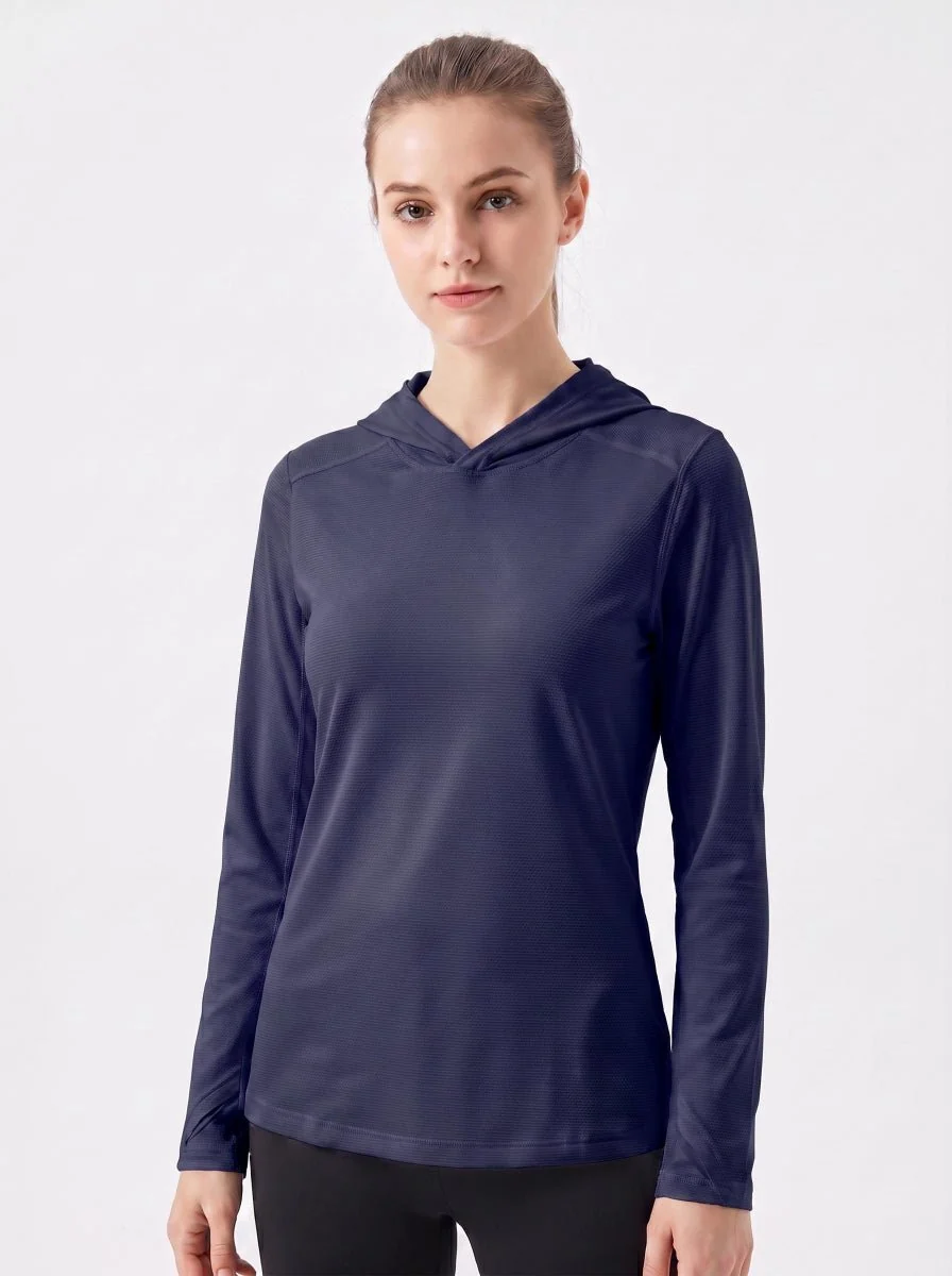 Women's UV Hooded T-shirt - Imagen 7