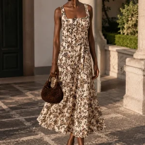 Vestido ONE print