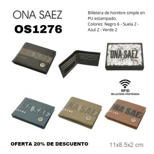 OS1276 BILLETERA HOMBRE