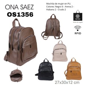 OS1356 MOCHILA DE MUJER ONA SAEZ