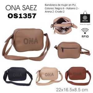OS1357 BANDOLERA DE MUJER ONA SAEZ