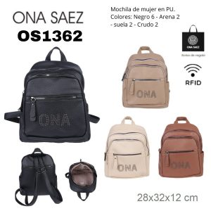 OS1362 MOCHILA DE MUJER ONA SAEZ