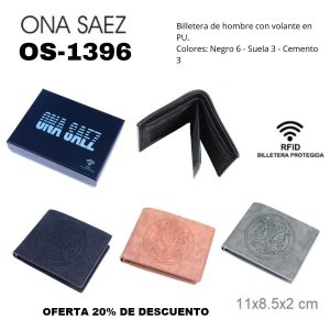 OS1396 BILLETERA DE HOMBRE ONA SAEZ