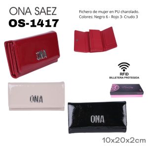 OS1417 BILLETERA DE MUJER ONA SAEZ