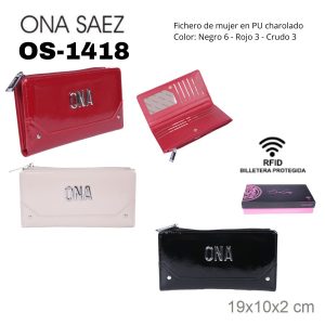 OS1418 BILLETERA DE MUJER ONA SAEZ