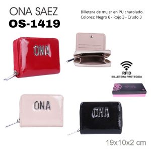 OS1419 BILLETERA DE MUJER ONA SAEZ