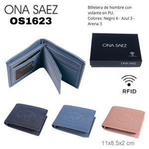 OS1623 BILLETERA DE HOMBRE ONA SAEZ
