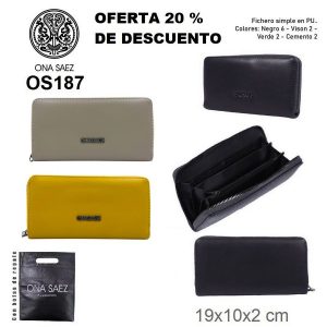 OS187 BILLETERA ONA SAEZ