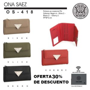 OS418 BILLETERA ONA SAEZ