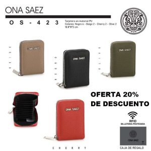 OS423 TARJETERO ONA SAEZ
