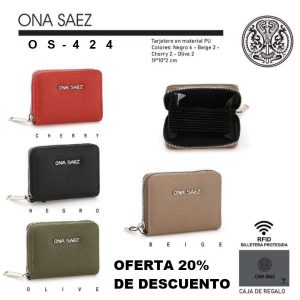 OS424 TARJETERO ONA SAEZ