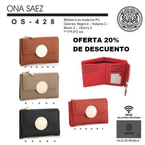OS428 BILLETERA ONA SAEZ