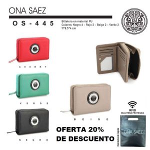 OS445 BILLETERA ONA SAEZ