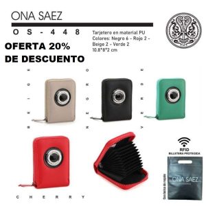 OS448 TARJETERO ONA SAEZ