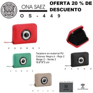 OS449 TARJETERO ONA SAEZ