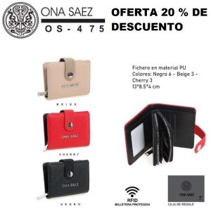 OS475 BILLETERA ONA SAEZ