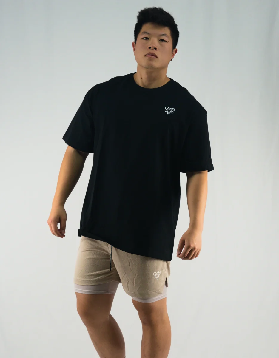 Oversize T-Shirt VitalMove NEGRO - Imagen 4