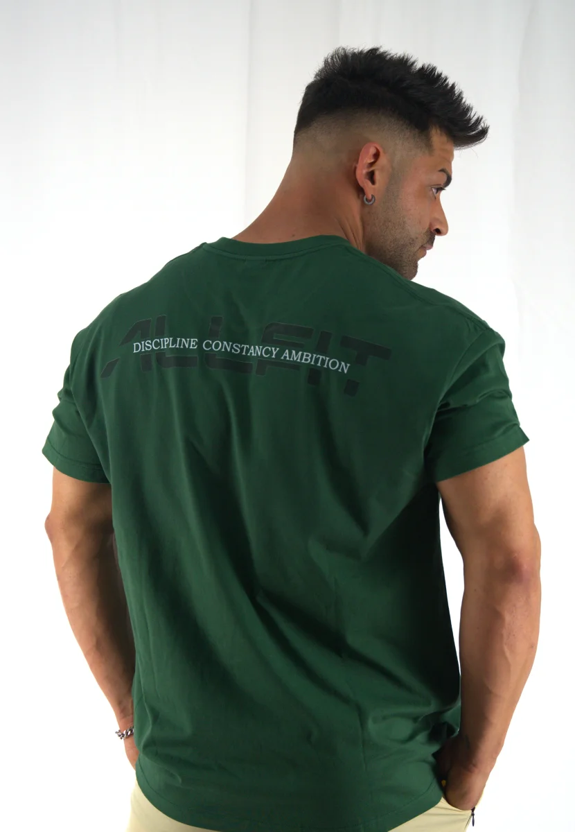 Oversize Foundation T-shirt Viridian - Imagen 3