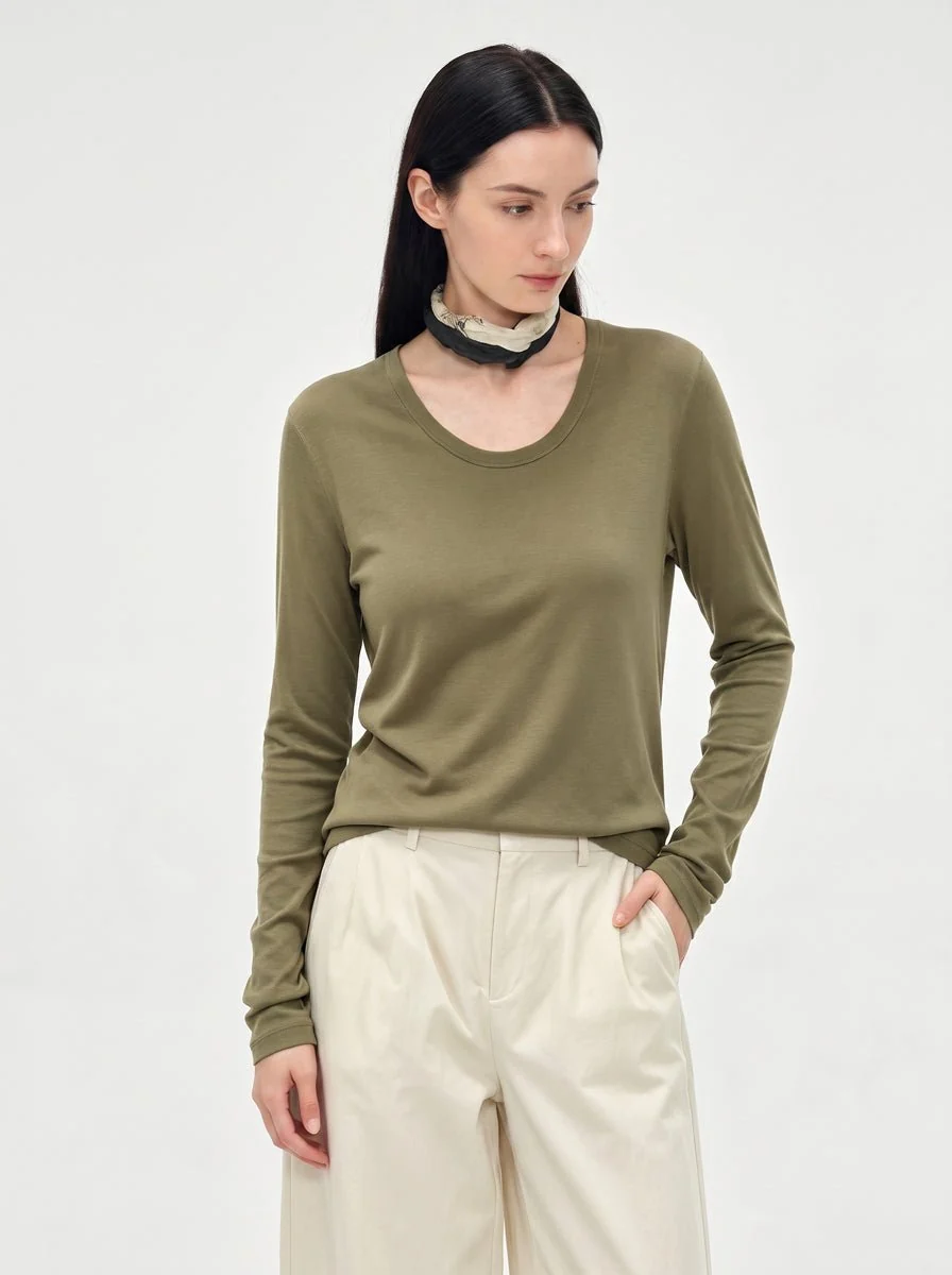 U-Neck Long Sleeve Top UPF50+ - Imagen 3