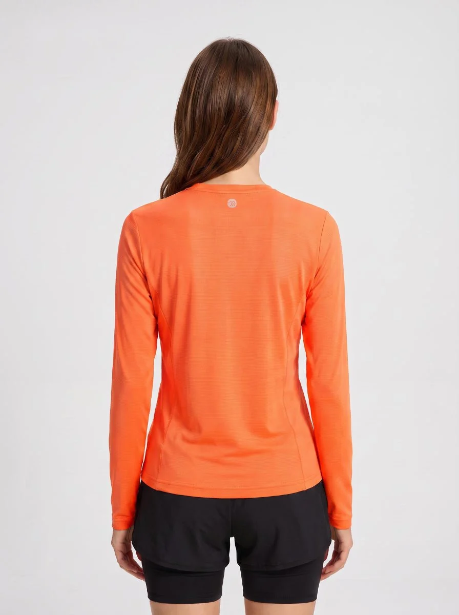 Women's Long Sleeve Fitness T-Shirt - Imagen 6