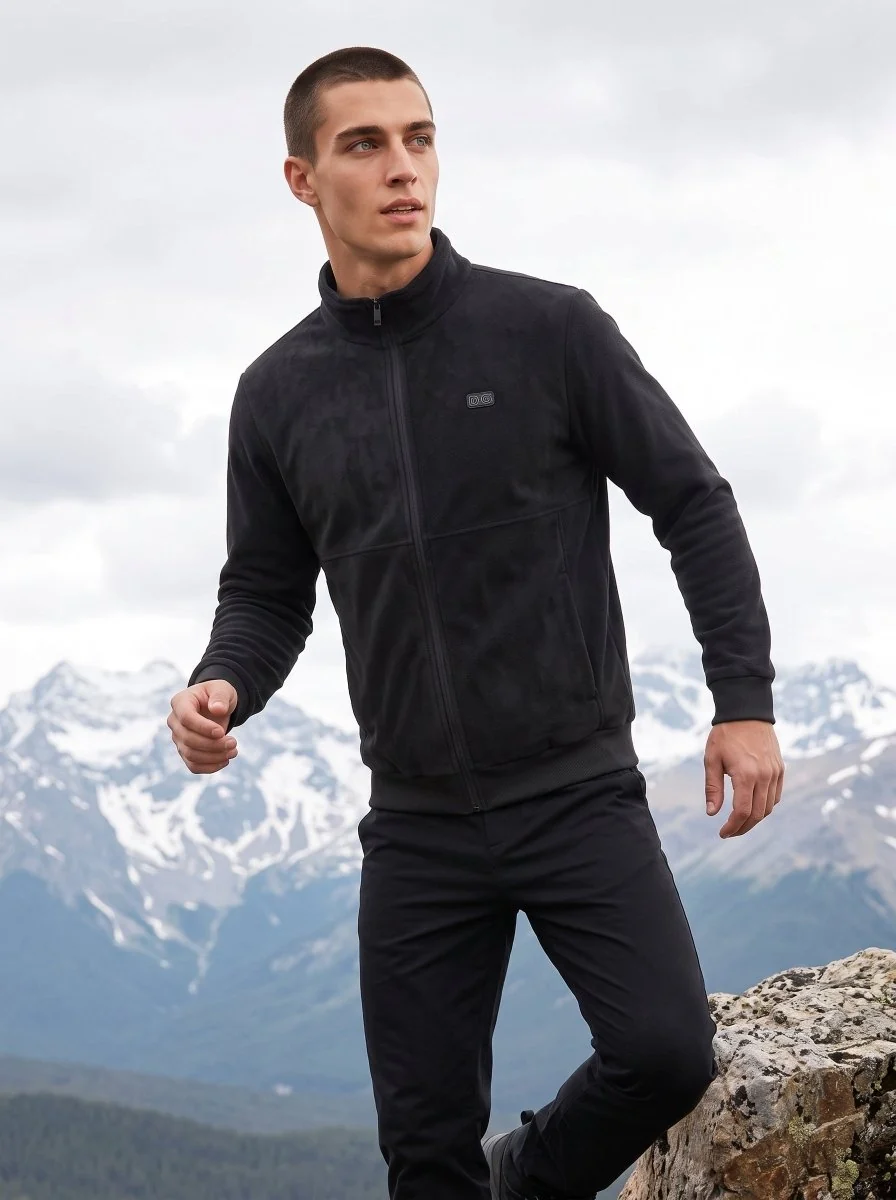 Men’s Heated Fleece Jacket - Imagen 6