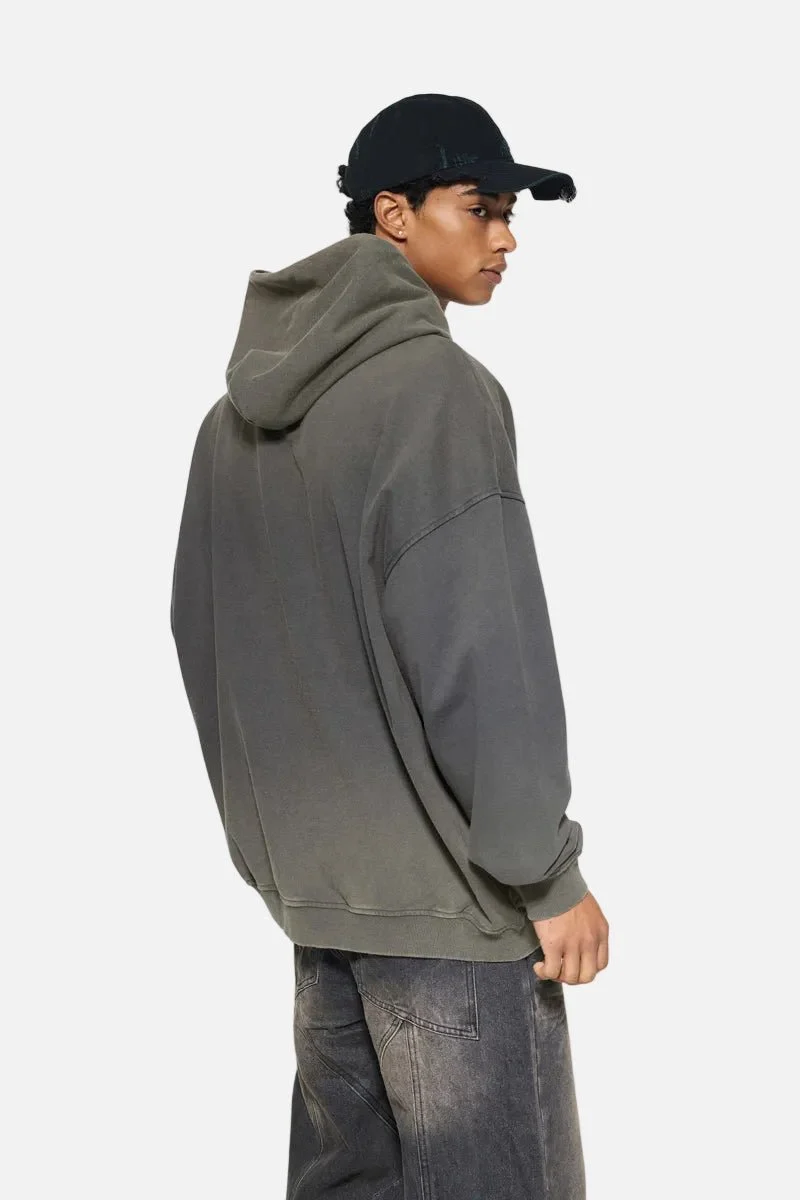 Vintage Washed Gradient Hoodie - Imagen 8