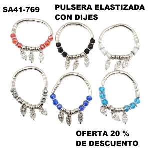SA41-769  PULSERA CON DIJES