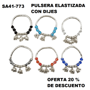 SA41-773  PULSERA CON DIJES