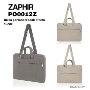 PO0012Z BOLSO PORTANOTEBOOK EFECTO SUABE PO0013Z PO0014Z