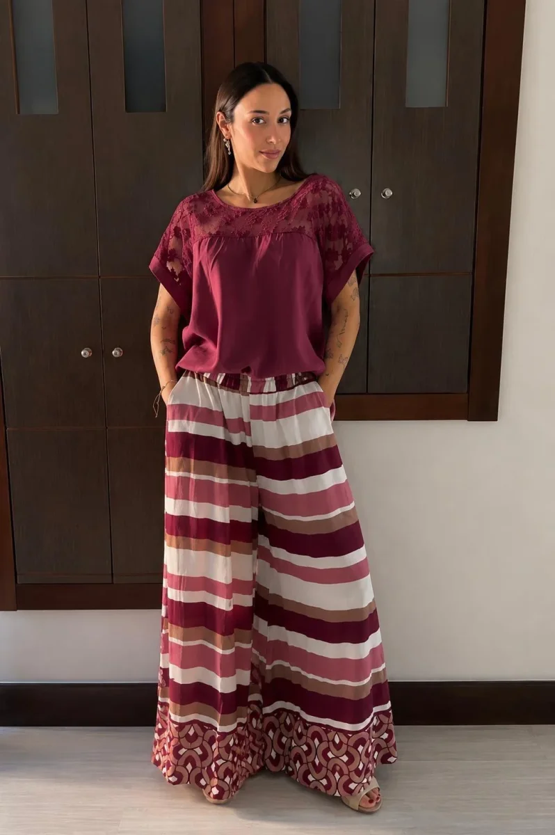 Pantalón "Ancho" Estampado - Imagen 3