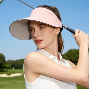 Seamless Foldable Visor Sun Hat UPF50+