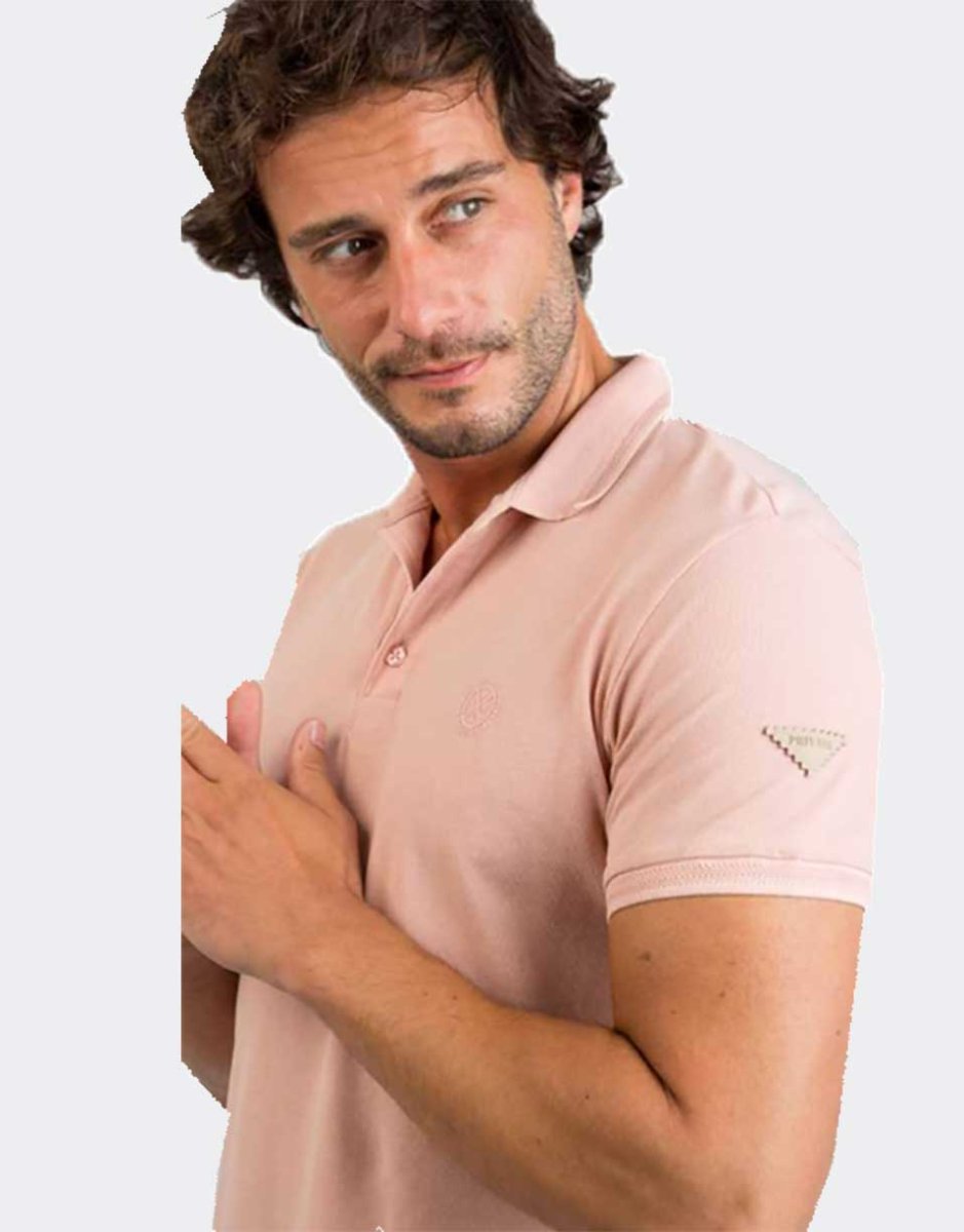 Polo hombre punto piqué manga corta PRIVATA - Imagen 3