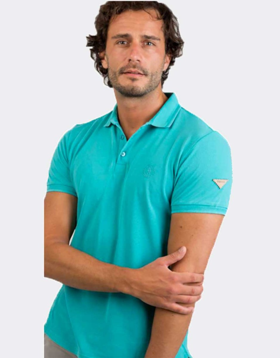 Polo hombre punto piqué manga corta PRIVATA - Imagen 2