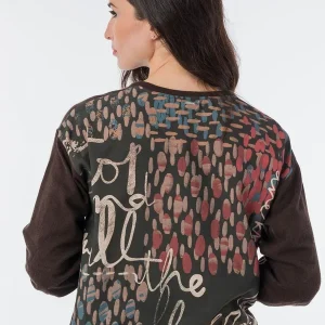 Jersey con espalda a contraste ANEKKE