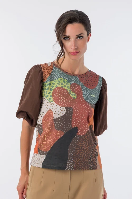 Camiseta abullonada Multi ANEKKE - Imagen 4