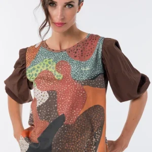 Camiseta abullonada Multi ANEKKE