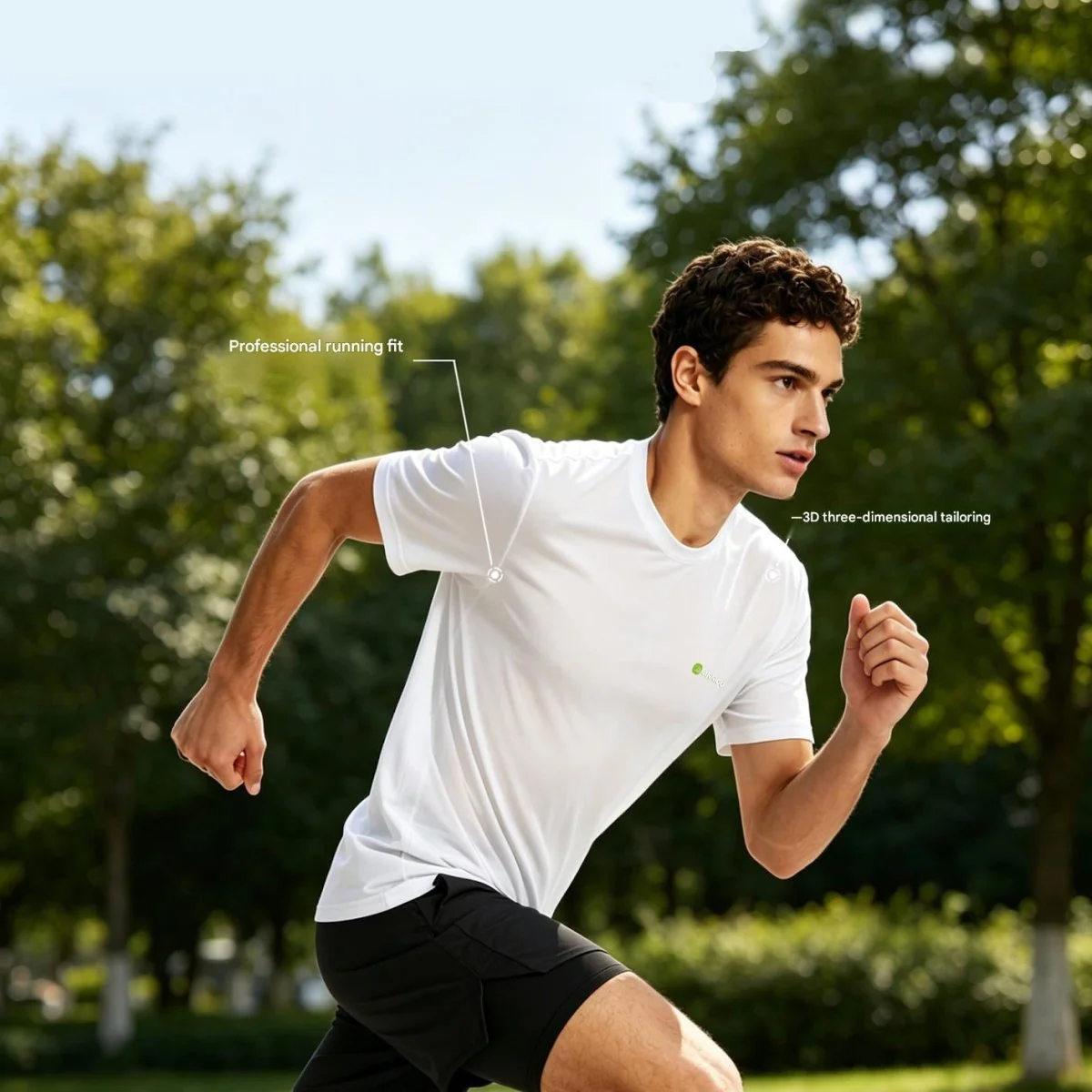Quick-drying Fit Running T-shirt - Imagen 5