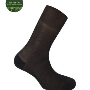 Calcetines de Hilo de Escocia de Canalé – Deodorant Punto Blanco. 13420