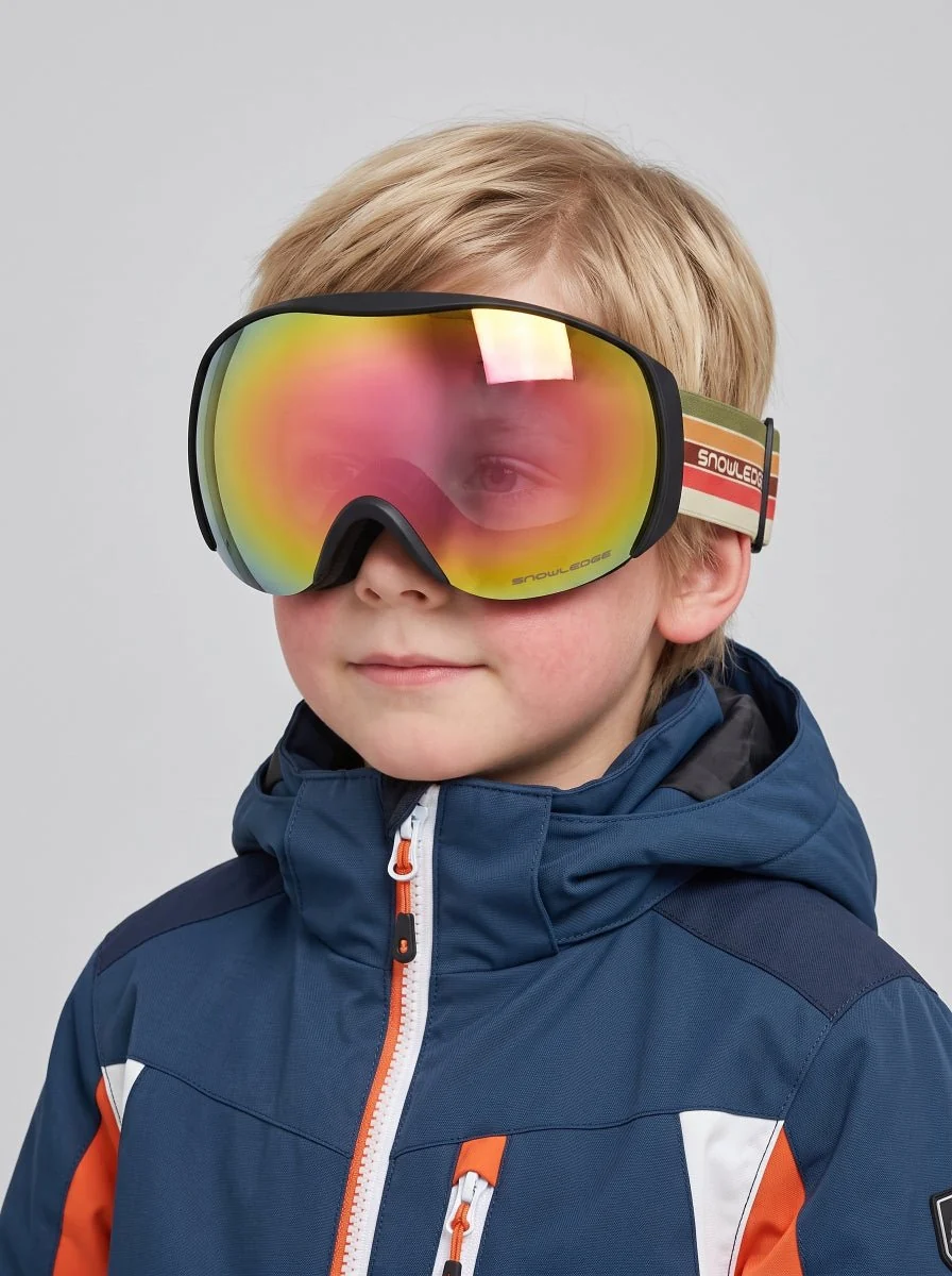 Children Double‑Layer Anti‑Fog Snow Goggles - Imagen 7