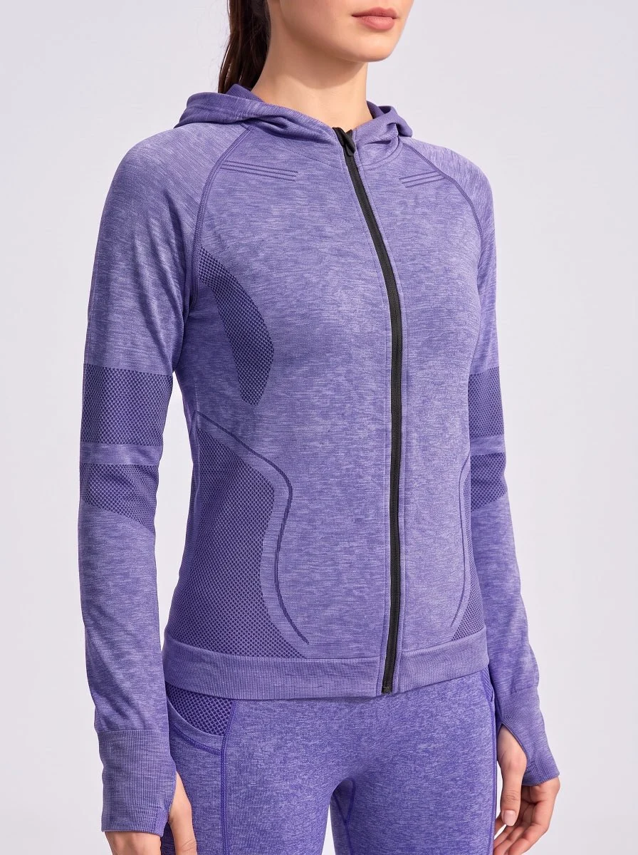 Women's Athletic Zip UP Jacket - Imagen 4
