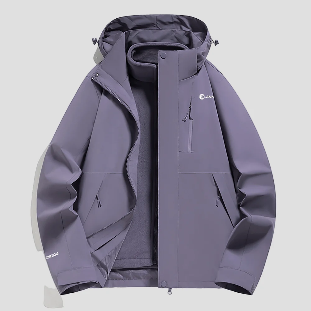 3-in-1 Removable Fleece Hiking Jacket